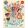Kids Euroswan „Paw Patrol“ rašymo rinkinys, 6 gelio rašikliai su užrašų knygute, „PAW PATROL“ PW19958 Kids Euroswan