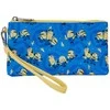 Loungefly Despicable Me Minions nylon zipper wrislet wallet