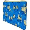 Loungefly Despicable Me Minions nylon zipper wrislet wallet