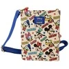 Loungefly Disney Classic Mickey and Friends crossbody journal