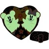 Loungefly Disney Mickey & Minnie Floral Ghost shoulder bag