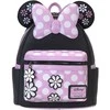 Loungefly Disney Minnie Floral Rock the Dots backpack