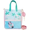 Loungefly Disney Minnie Vacation Style tote bag + coin purse