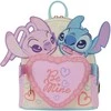 Loungefly Disney Stitch &amp; Angel Be Mine backpack