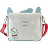 Loungefly Disney Stitch Holiday glitter crossbody bag