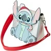 Loungefly Disney Stitch Holiday glitter crossbody bag