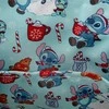 Loungefly Disney Stitch Holiday glitter crossbody bag