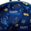 Vaikiška kuprinė Loungefly Disney „Stitch Happy Hanukkah“