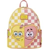 Loungefly SpongeBob SquarePants &amp; Patrick Star Checkered backpack 26cm