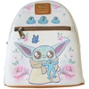 Loungefly Star Wars Lucas Grogu With Frogs Brown Trim backpack cm