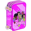Manenti Barbie triple pencil case