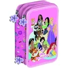 Manenti Disney Princess triple pencil case