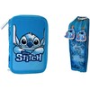 Manenti Disney Stitch Smile triple pencil case