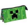 Manenti Minecraft Characters triple pencil case