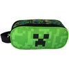 Manenti Minecraft Face pencil case