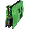 Manenti Minecraft Face triple pencil case