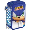 Manenti Sonic the Hedgehog triple pencil case