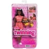 Mattel Lėlė Barbie Jednakowa Stylizacja Lėlė i Piesek Twinning + priedai