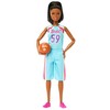 Mattel Barbie krepšinio lėlė su kamuoliu HKT74