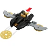 Mattel Nerūšiuotas DC Visatos „Bat-Link“ Betmeno automobilis 15 cm