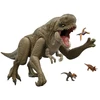 Mattel JURASSIC WORLD SUPER COLOSSAL interaktyvus dinozauras D. rex (JKG95)