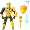 Mattel Masters of the Universe x Transformers Bumblebee Armor Man-At-Arms figure 14cm