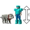 Mattel MINECRAFT Steve i wilk 2pak figurek JFR71 /4