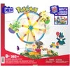 Mattel MEGA - Pokémon konstruktoriaus rinkinys Ferris ratas su figūrėlėmis - 393 detalės (HXF80)