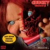 Mezco Toys Chucky Childs Play 3 Chucky Pizza Face talking figure 38cm