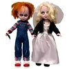 Mezco Toys Living Dead Dolls Chucky and Tifanny pack 2 figures 25cm