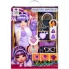 MGA Lėlė 121404-EUC Rainbow High Creative Crystals mados lėlė - violetinė