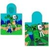 Microsoft Minecraft Creeper rankšluostis,Pončas 60x120 cm