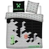 Mojang Studios Minecraft policotton duvet cover bed 135cm