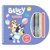 Moose Bluey transfers notebook