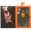 Neca Teenage Mutant Ninja Turtles Cartoon Ultimate Michelangelo VHS figure 18cm