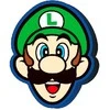 Nintendo Super Mario Bros Luigi 3D cushion