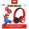 Otl Technologies OTL - Super Mario Raudona Vaikiškos belaidės ausinės