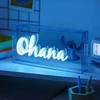 Paladone Stitch Siuvinėti Ohana LED neoninę šviesą