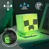 Paladone Minecraft Creeper SquishyGlo Silicone Įkraunama Lempa