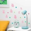 Plakatas Paladone - Peppa Pig šviečiančios tamsoje sienos lipdukas su žvaigždėmis