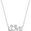 Peers Hardy Disney Minnie Love sterling sidabrinis pakabukas