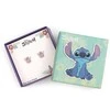 Peers Hardy Disney Stitch Angel earrings sidabrinis
