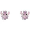Peers Hardy Disney Stitch Angel earrings sidabrinis