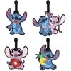 Peers Hardy Disney Stitch &amp; Angel set of 4 luggage labels