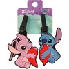 Peers Hardy Disney Stitch &amp; Angel set of 2 luggage labels