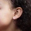 Peers Hardy Disney Stitch &amp; Angel sterling sidabrinis earrings