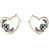 Peers Hardy Disney Stitch Love earrings