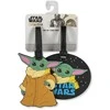 Peers Hardy Star Wars The Mandalorian Grogu set of 2 luggage labels