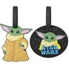 Peers Hardy Star Wars The Mandalorian Grogu set of 2 luggage labels
