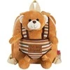 Perletti Benji Bear reversible backpack with plush toy 25cm